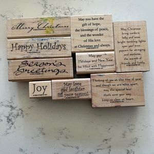 Stampin' Up Christmas Set